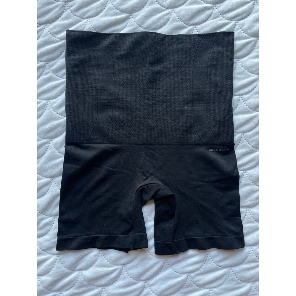 Anne Klein Women’s Shapewear Tummy Control Shorts Size L Black New Without Tag